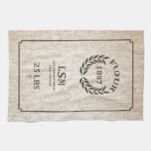  platte rugzak theedoek (Horizontaal)