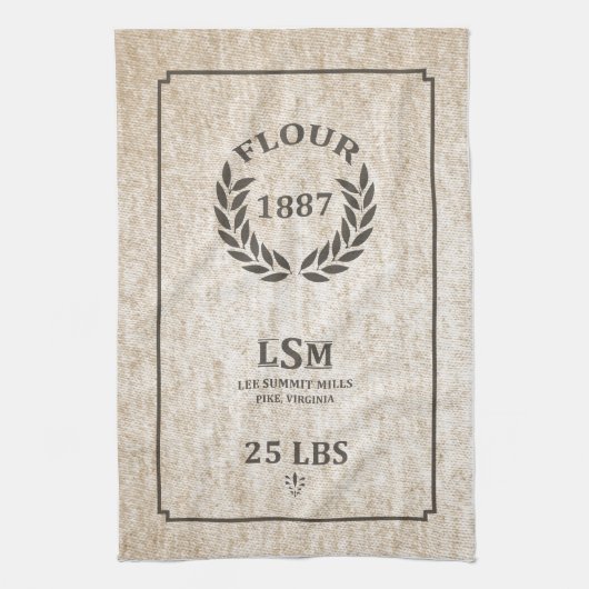  platte rugzak theedoek (Verticaal)