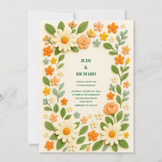 Platte Save The Date Kaart