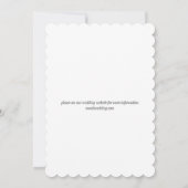 Platte Save The Date Kaart (Achterkant)