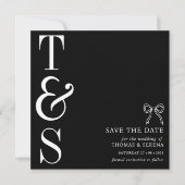 Platte Save The Date Kaart (Voorkant)