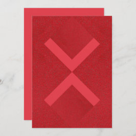 Platte Save The Date kaart