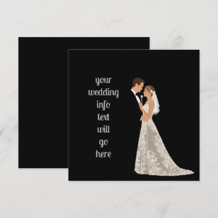 Platte Save The Date Kaart