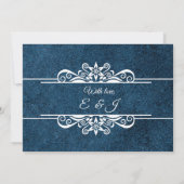 Platte Save The Date kaart (Achterkant)