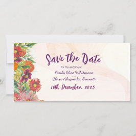 Platte Save The Date Kaart