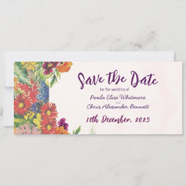 Platte Save The Date Kaart