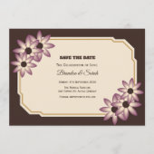 Platte Save The Date Kaart (Voorkant)
