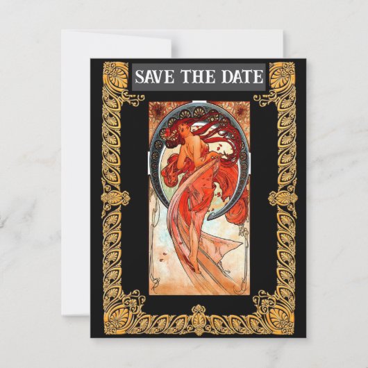 Platte Save The Date Kaart (Voorkant)