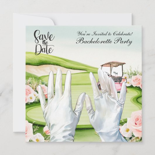 Platte Save The Date Kaart (Voorkant)