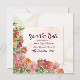 Platte Save The Date Kaart