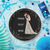 Platte Save The Date Kaart Papieren Bordje (Feest)