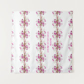 Platte Save The Date Kaart Wandkleed (Voorkant (horizontaal))