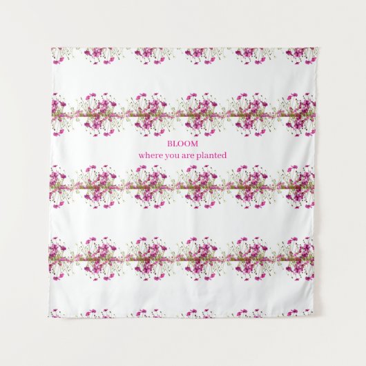 Platte Save The Date Kaart Wandkleed (Voorkant)