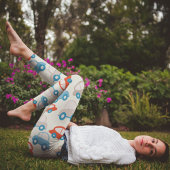 platte schatauto's leggings