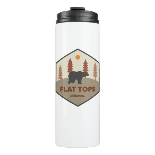 Platte Topjes Wilderness Colorado Beer Thermosbeker (Voorkant)