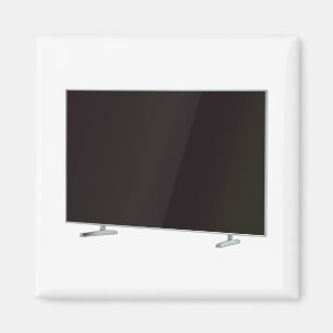 Platte tv magneet