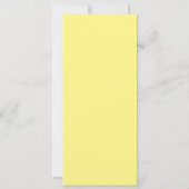 Platte uitnodiging, Afmeting: 10,2 cm x 23,5 cm, P Kaart (Achterkant)