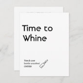 Platte uitnodiging, formaat: 10,8 cm x 14 cm: Mat, Kaart (Voorkant / Achterkant)