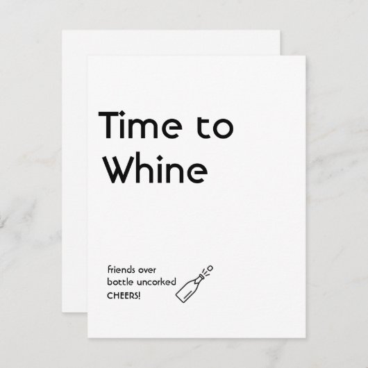 Platte uitnodiging, formaat: 10,8 cm x 14 cm: Mat, Kaart (Voorkant / Achterkant)