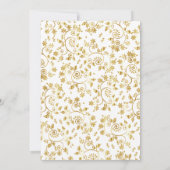 Platte uitnodiging, formaat: 12,7 x 17,8 cm, papie kaart (Achterkant)