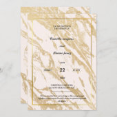 Platte uitnodiging, formaat: 13 cm x 18 cm, papier kaart (Voorkant / Achterkant)