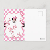 Platte uitnodiging, formaat: 13 x 18 cm, papier: m briefkaart (Achterkant)