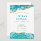 Platte uitnodiging, formaat: 13 x 18 cm, papier: S Kaart (Voorkant / Achterkant)