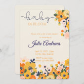 Platte uitnodiging, grootte: 5 "x 7", papier: Hand Kaart (Voorkant / Achterkant)