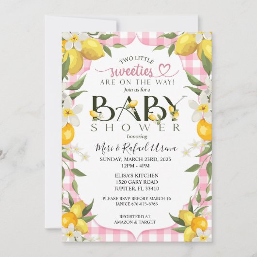 Platte uitnodiging, grootte: 5 "x 7", papier: Hand Kaart (Voorkant)