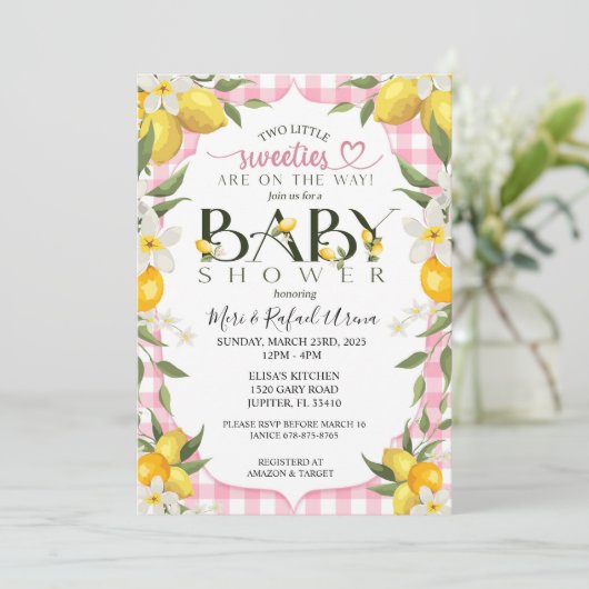 Platte uitnodiging, grootte: 5 "x 7", papier: Hand Kaart (Staand voorkant)