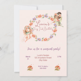 Platte uitnodiging, grootte: 5 "x 7", papier: Hand Kaart