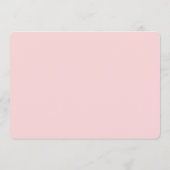 Platte uitnodiging met 3 foto's, 40e verjaardag re (Achterkant)