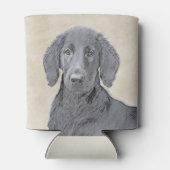 Platte verfschildering van een opbergplaats - Oors Blikjeskoeler (Achterkant)