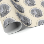 Platte verfschildering van een opbergplaats - Oors Cadeaupapier (Rol Hoek)