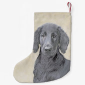 Platte verfschildering van een opbergplaats - Oors Kleine Kerstsok (Achterkant)