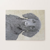 Platte verfschildering van een opbergplaats - Oors Legpuzzel (Horizontaal)