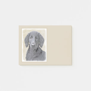 Platte verfschildering van een opbergplaats - Oors Post-it® Notes