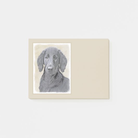 Platte verfschildering van een opbergplaats - Oors Post-it® Notes (Voorkant)