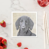 Platte verfschildering van een opbergplaats - Oors Servet (Insitu)