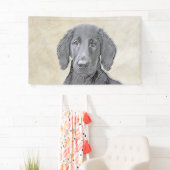 Platte verfschildering van een opbergplaats - Oors Spandoek (Insitu)