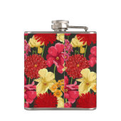 Platte waterverf heupfles (Achterkant)