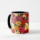 Platte waterverf mok (Voorkant links)