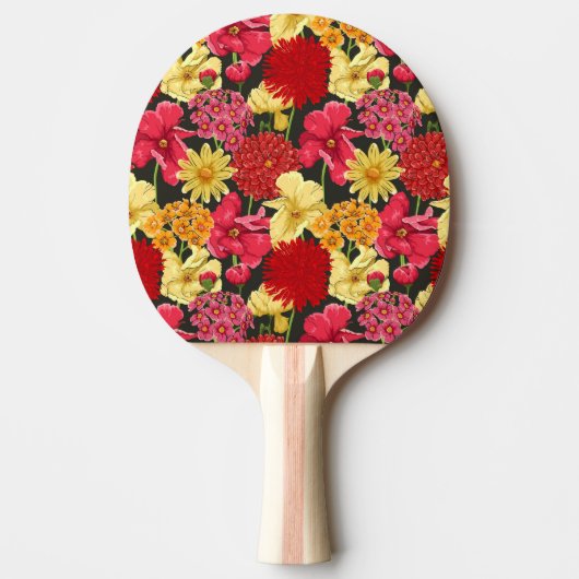 Platte waterverf tafeltennisbatje (Voorkant)