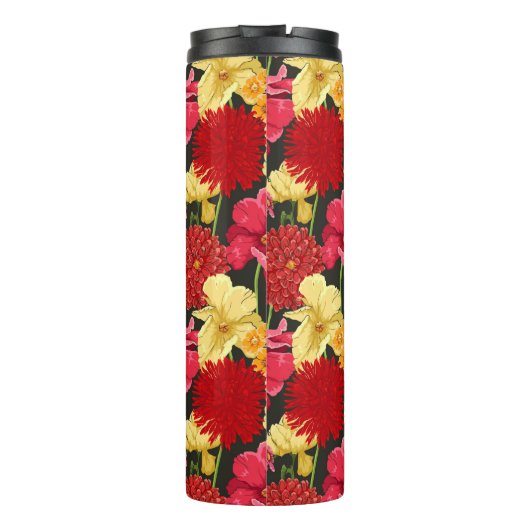 Platte waterverf thermosbeker (Achterkant)