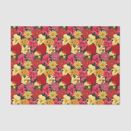 Platte waterverf tissuepapier (Voorkant)