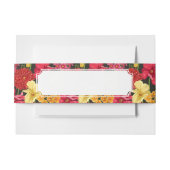 Platte waterverf uitnodigingen wikkel (Voorkant Voorbeeld)