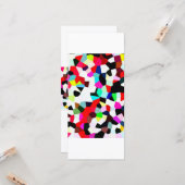 Platte wenskaart kaart (Voorkant / Achterkant in situ)