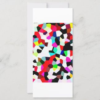 Platte wenskaart kaart