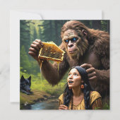 Platte wenskaart kaart (Voorkant)