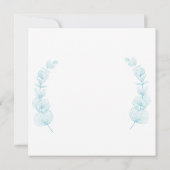 Platte wenskaart kaart (Achterkant)